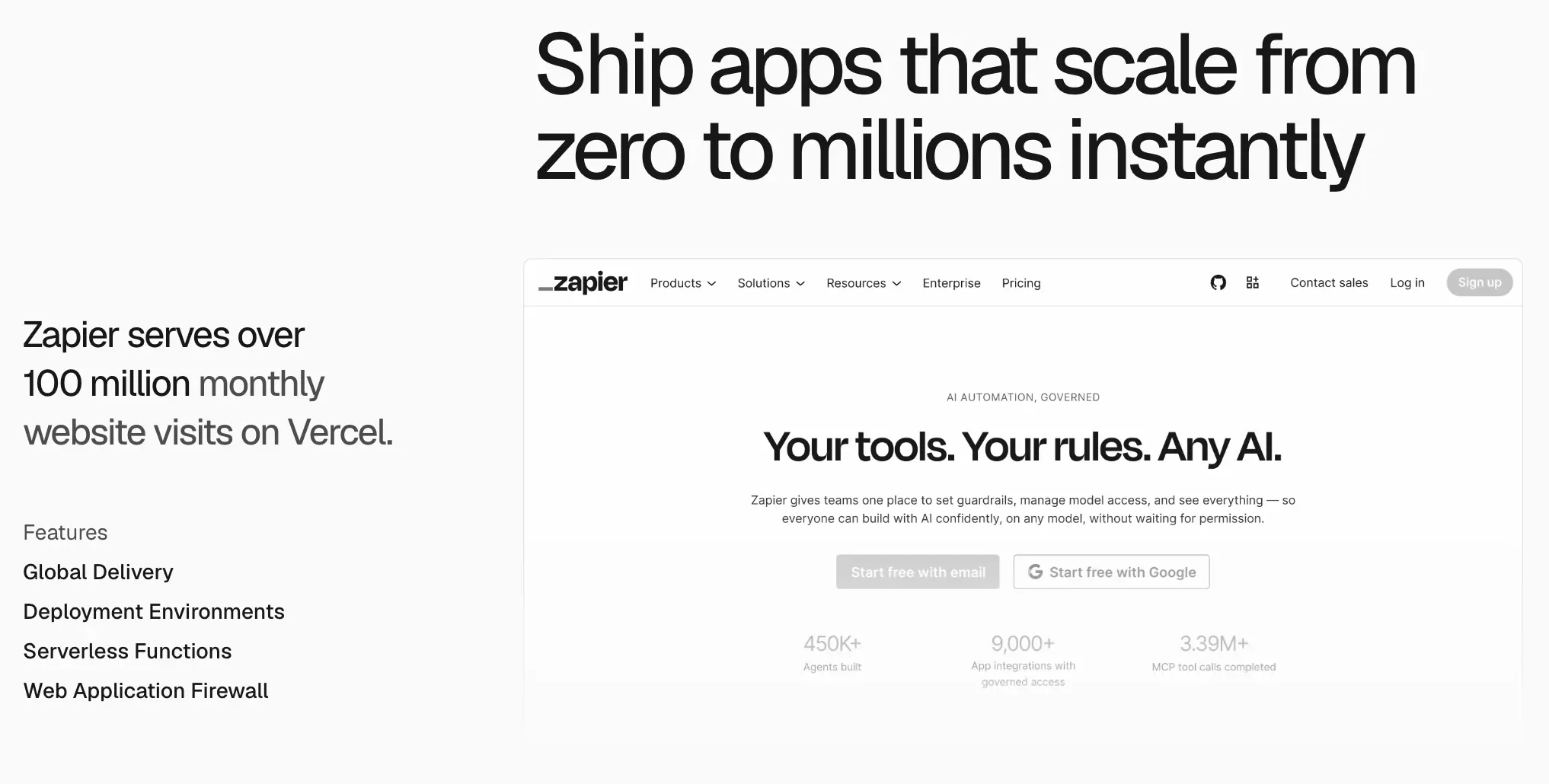 vercel ship apps
